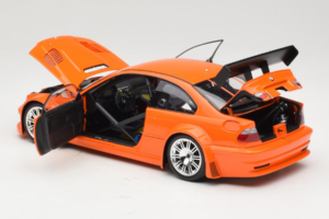 BMW M3 E46 GTR Street Orange Minichamps 1:18 100012106 Métal Moulé — image 5 sur 8