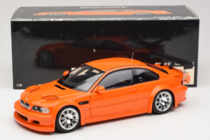 BMW M3 E46 GTR Street Orange Minichamps 1:18 100012106 Métal Moulé — image 8 sur 8