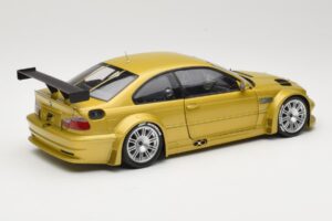BMW M3 E46 GTR Street Phoenix Yellow Minichamps 1:18 80430309444 Métal Moulé — image 3 sur 8