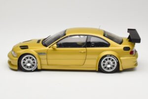 BMW M3 E46 GTR Street Phoenix Yellow Minichamps 1:18 80430309444 Métal Moulé — image 4 sur 8