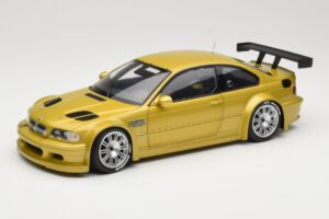 BMW M3 E46 GTR Street Phoenix Yellow Minichamps 1:18 80430309444 Métal Moulé