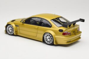 BMW M3 E46 GTR Street Phoenix Yellow Minichamps 1:18 80430309444 Métal Moulé — image 7 sur 8