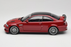 BMW M3 E46 GTR Street Rouge Kyosho 1:18 08507R Métal Moulé — image 4 sur 8