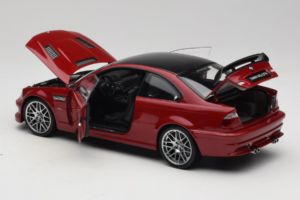 BMW M3 E46 GTR Street Rouge Kyosho 1:18 08507R Métal Moulé — image 5 sur 8