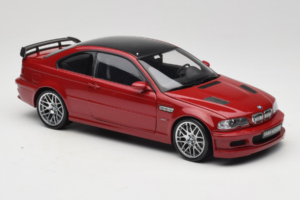 BMW M3 E46 GTR Street Rouge Kyosho 1:18 08507R Métal Moulé — image 6 sur 8