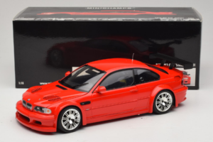 BMW M3 E46 GTR Street Rouge Minichamps 1:18 100012101 Métal Moulé — image 8 sur 8