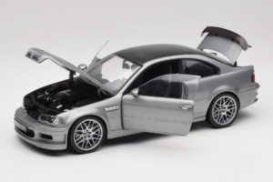 BMW M3 E46 GTR Street Gris Argenté Kyosho 1:18 08507S Métal Moulé — image 2 sur 8