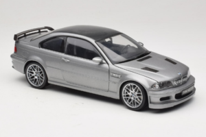 BMW M3 E46 GTR Street Gris Argenté Kyosho 1:18 08507S Métal Moulé — image 6 sur 8