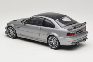BMW M3 E46 GTR Street Gris Argenté Kyosho 1:18 08507S Métal Moulé — image 7 sur 8