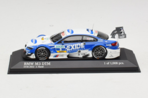BMW M3 E92 #2 J. Hand BMW Team RMR DTM 2012 Minichamps 1:43 410122202 Métal Moulé