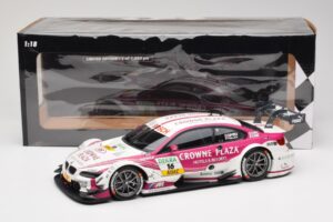 BMW M3 E92 DTM #16 BMW Team RMG A. Priaulx 2013 Minichamps 1:18 100132216 Métal Moulé — image 8 sur 8