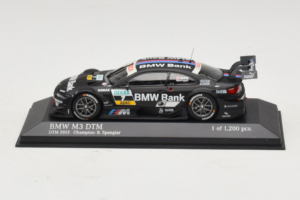 BMW M3 E92 #7 B. Spengler BMW Team Schnitzer DTM Champion 2012 Minichamps 1:43 410122207 Métal Moulé