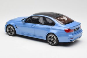 BMW M3 F80 Yas Marina Bleu GT Spirit 1:18 GT055 Résine — image 5 sur 6