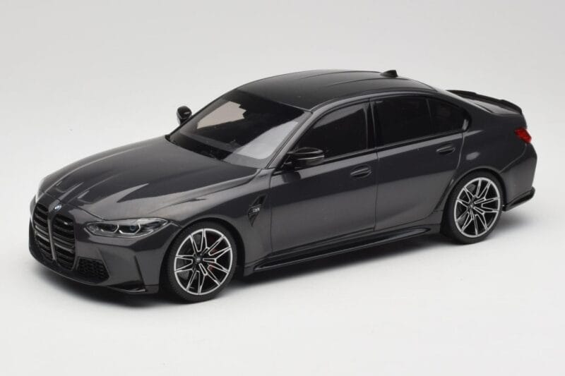 BMW M3 G80 Noir Métallisé Minichamps 1:18 155020202 Métal Moulé