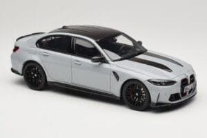 BMW M3 G80 CS Brooklyn Grey Metallic GT Spirit 1:18 GT510 Résine — image 4 sur 6