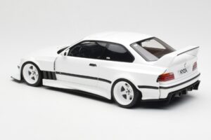 BMW M3 GTR E36 Khyzyl Saleem Alpine Blanc Otto 1:18 OT1051 Résine — image 5 sur 6