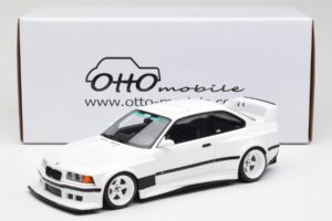 BMW M3 GTR E36 Khyzyl Saleem Alpine Blanc Otto 1:18 OT1051 Résine — image 6 sur 6