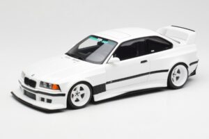 BMW M3 GTR E36 Khyzyl Saleem Alpine Blanc Otto 1:18 OT1051 Résine