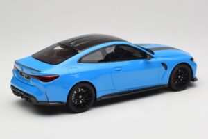 BMW M4 CS G82 Riviera Blue GT Spirit 1:18 GT511 Résine — image 2 sur 6
