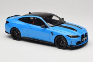 BMW M4 CS G82 Riviera Blue GT Spirit 1:18 GT511 Résine — image 4 sur 6