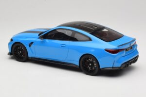 BMW M4 CS G82 Riviera Blue GT Spirit 1:18 GT511 Résine — image 5 sur 6