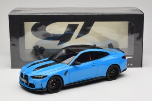 BMW M4 CS G82 Riviera Blue GT Spirit 1:18 GT511 Résine — image 6 sur 6