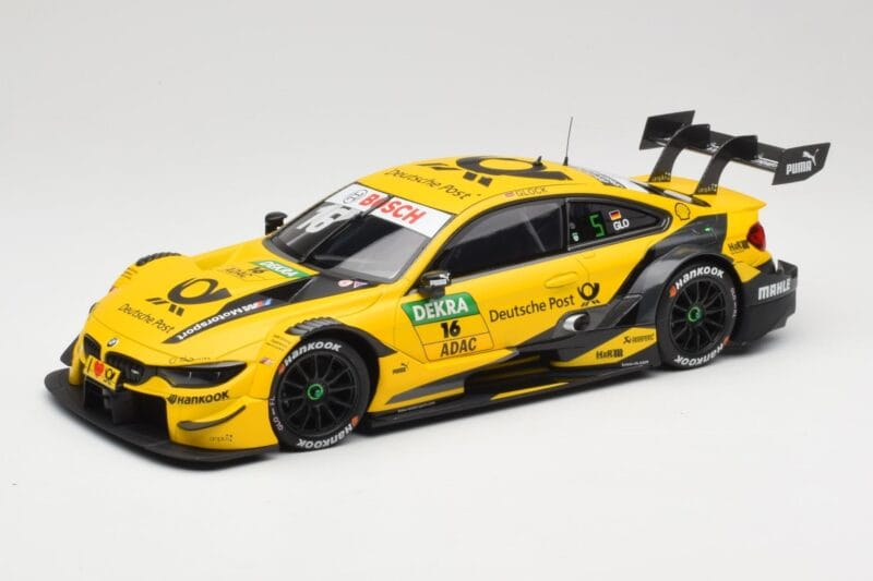 BMW M4 F82 #16 BMW Team RMG T. Glock DTM 2018 Minichamps 1:18 155182816 Métal Moulé