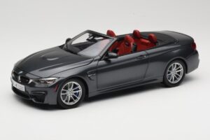 BMW M4 F83 Cabriolet Mineral Grey Paragon 1:18 80432339610 Métal Moulé