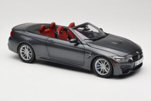 BMW M4 F83 Cabriolet Mineral Grey Paragon 1:18 80432339610 Métal Moulé — image 6 sur 8