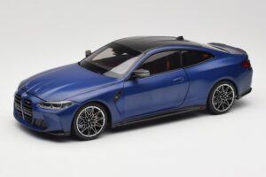 BMW M4 G82 Bleu Metallic Minichamps 1:18 113020123 Métal Moulé