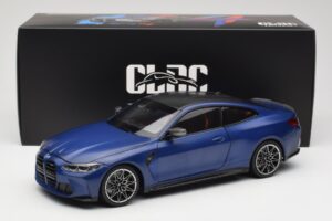 BMW M4 G82 Bleu Metallic Minichamps 1:18 113020123 Métal Moulé — image 8 sur 8
