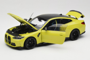 BMW M4 G82 Jaune Édition Concessionnaire Minichamps 1:18 80435A51949-R1 Métal Moulé — image 2 sur 10