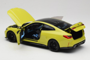 BMW M4 G82 Jaune Édition Concessionnaire Minichamps 1:18 80435A51949-R1 Métal Moulé — image 7 sur 10