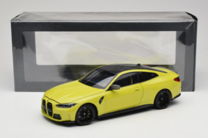 BMW M4 G82 Jaune Édition Concessionnaire Minichamps 1:18 80435A51949-R1 Métal Moulé — image 10 sur 10
