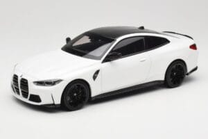 BMW M4 G82 Blanc Minichamps 1:18 155020122 Métal Moulé