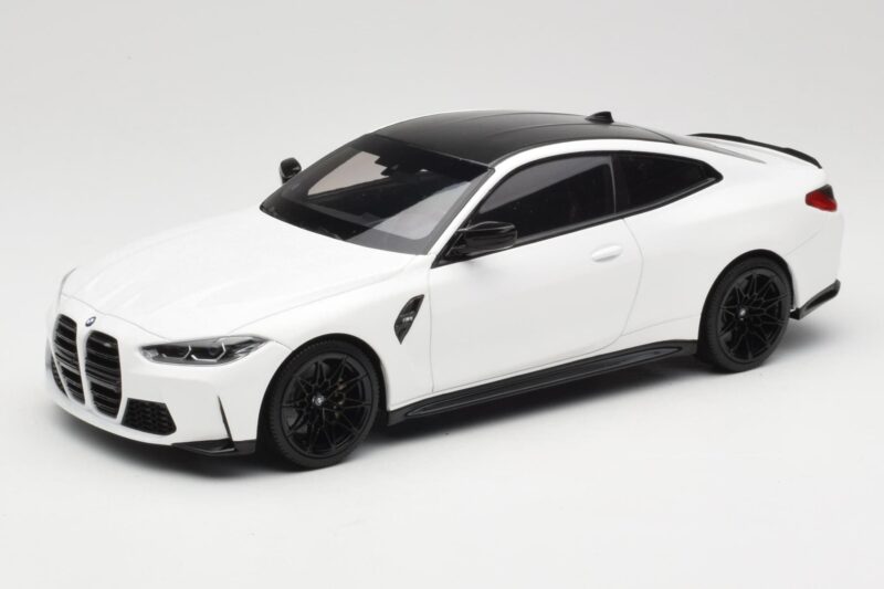 BMW M4 G82 Blanc Minichamps 1:18 155020122 Métal Moulé