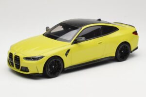 BMW M4 G82 Jaune Minichamps 1:18 155020120 Métal Moulé