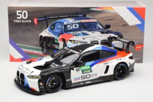 BMW M4 GT3 Ceccato Racing #50 T. Glock DTM Imola 2022 Minichamps 1:18 113222050 Métal Moulé — image 8 sur 8