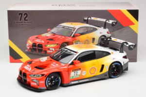 BMW M4 GT3 #72 D. Harper / M. Hesse / C. Weerts BMW M Team RMG 24 Hours of Nurburgring 2024 Minichamps 1:18 113242072 Métal M — image 8 sur 8