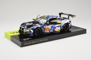 BMW M4 GT3 Team WRT #46 V. Rossi / A. Al-Harthy / M. Martin DNF 24 Hours of Le Mans 2024 Minichamps 1:18 113242446 Métal Moul — image 3 sur 8