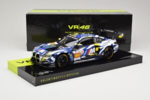 BMW M4 GT3 Team WRT #46 V. Rossi / A. Al-Harthy / M. Martin DNF 24 Hours of Le Mans 2024 Minichamps 1:18 113242446 Métal Moul — image 8 sur 8