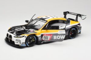 BMW M4 GT3 #98 M. Wittmann / S. van der Linde Rowe Racing ADAC 24h Nurburgring 2023 Minichamps 1:18 113232098 Métal Moulé — image 2 sur 8