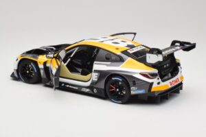BMW M4 GT3 #98 M. Wittmann / S. van der Linde Rowe Racing ADAC 24h Nurburgring 2023 Minichamps 1:18 113232098 Métal Moulé — image 5 sur 8