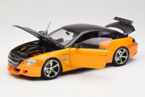 BMW M6 E63 AC Schnitzer Tension Yellow & Black Norev 1:18 183550 Métal Moulé — image 2 sur 8