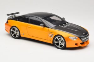 BMW M6 E63 AC Schnitzer Tension Yellow & Black Norev 1:18 183550 Métal Moulé — image 6 sur 8