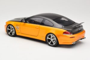 BMW M6 E63 AC Schnitzer Tension Yellow & Black Norev 1:18 183550 Métal Moulé — image 7 sur 8