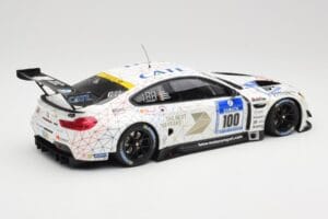BMW M6 GT3 F13 #100 Schubert Motorsport J. Edwards / J. Klingmann 24h Nurburgring 2016 Minichamps 1:18 155162611 Métal Moulé — image 2 sur 6