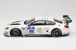 BMW M6 GT3 F13 #100 Schubert Motorsport J. Edwards / J. Klingmann 24h Nurburgring 2016 Minichamps 1:18 155162611 Métal Moulé — image 3 sur 6