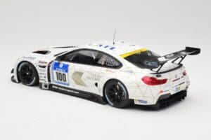 BMW M6 GT3 F13 #100 Schubert Motorsport J. Edwards / J. Klingmann 24h Nurburgring 2016 Minichamps 1:18 155162611 Métal Moulé — image 5 sur 6