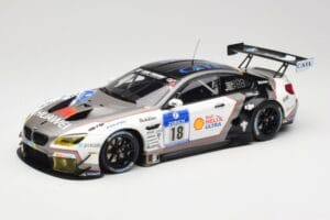 BMW M6 GT3 F13 #18 Schubert Motorsport A. Farfus / J. Krohn 24h Nurburgring 2016 Minichamps 1:18 155162618 Métal Moulé